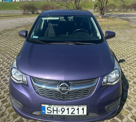 Opel Karl cena 29900 przebieg: 79200, rok produkcji 2015 z Katowice małe 172